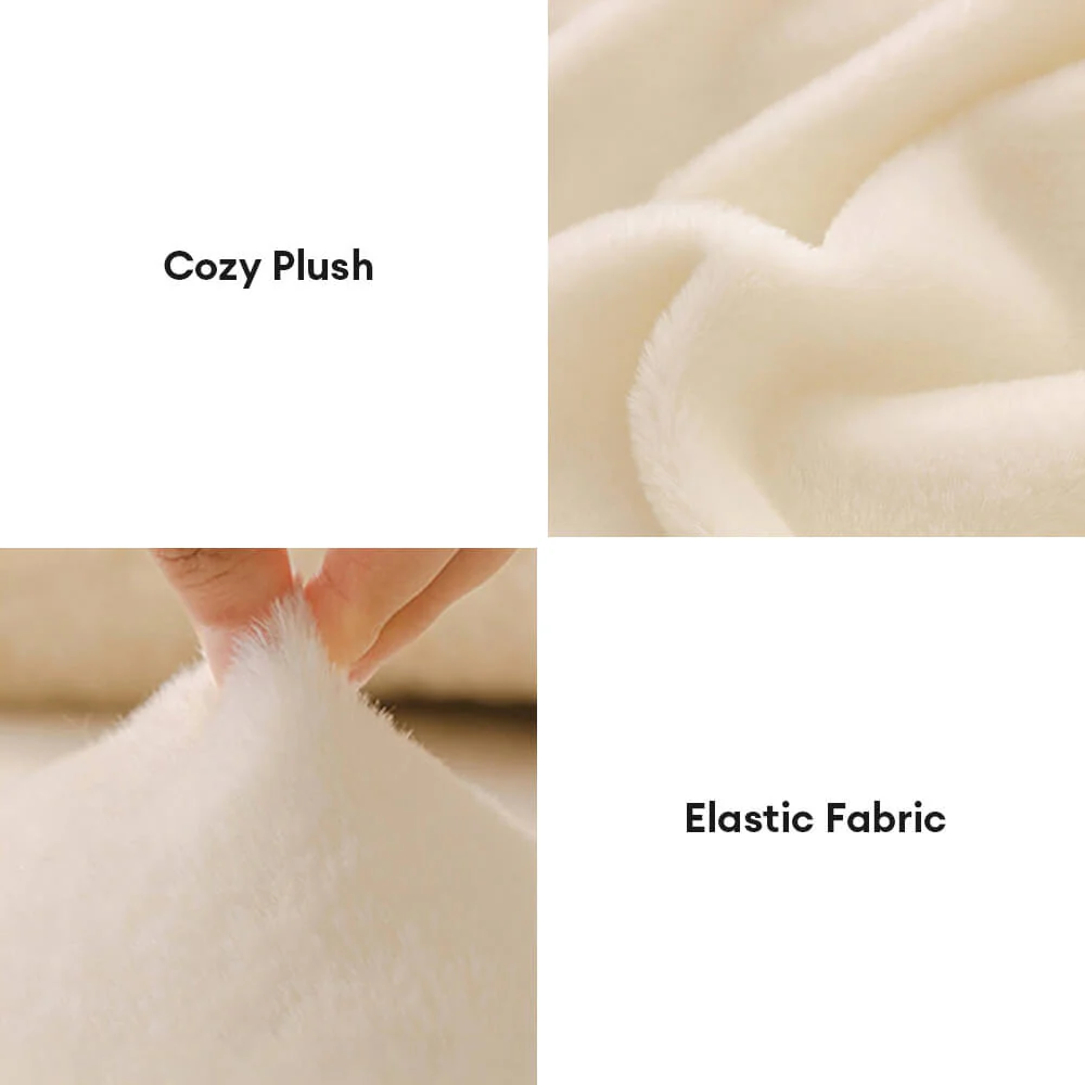 Ultra Soft Skin Friendly Plush Full Coverage Sofa Protector Couch Cover - Image 4
