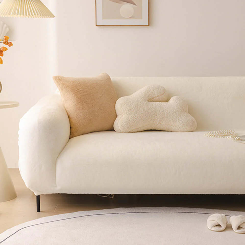 Ultra Soft Skin Friendly Plush Full Coverage Sofa Protector Couch Cover - Image 6