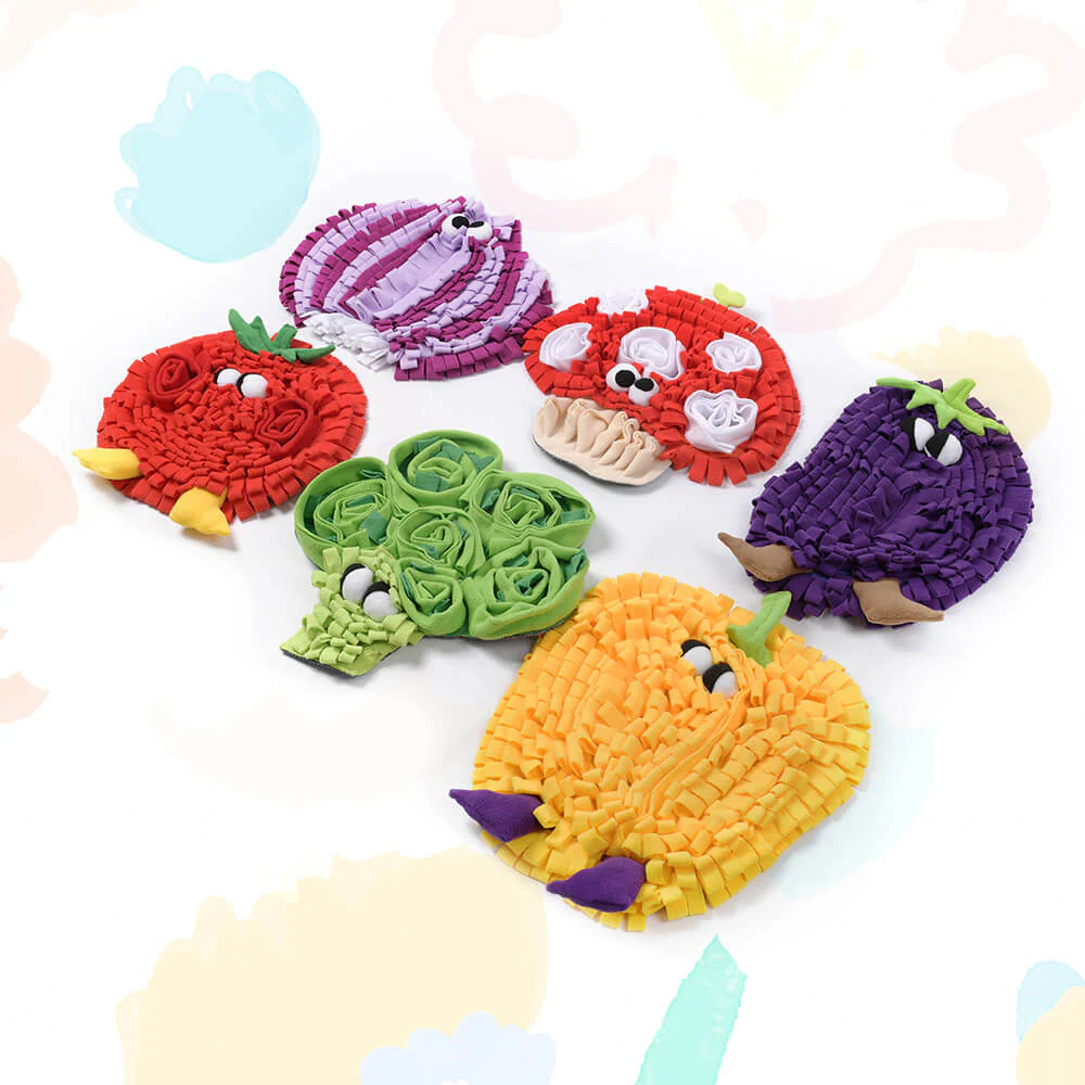 Vegetable Series Food Hiding Dog Mat Interactive Snuffle Mat - Image 3