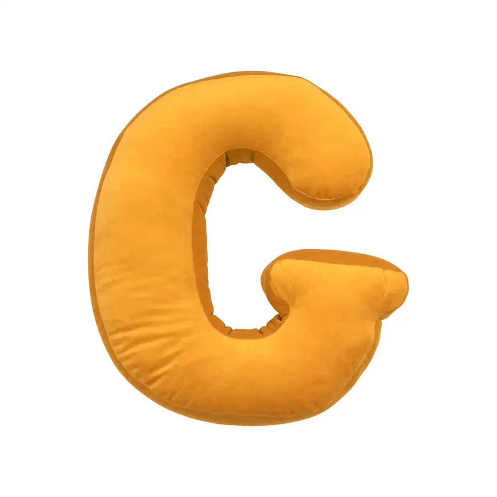 Velvet Letter Hugging Sofa Pillow - Image 14