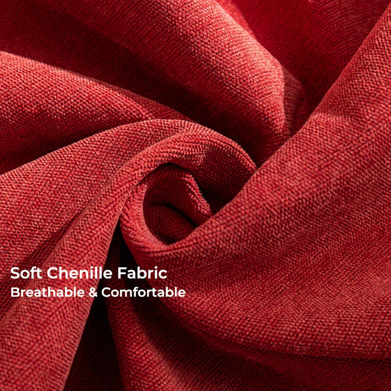 Vermilion Comfortable Chenille Furniture Protector Couch Cover - Image 5