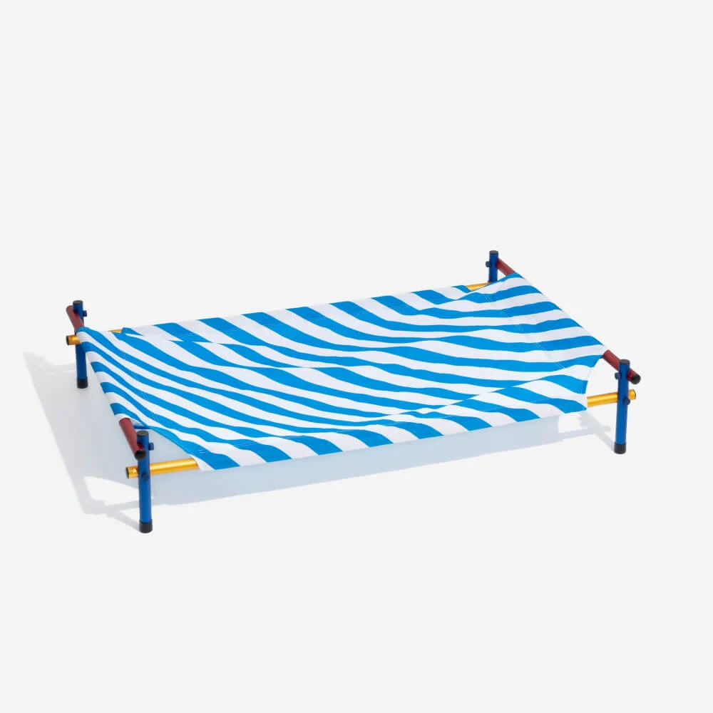 Vibrant Summer Print Style Aluminium Elevated Dog Bed - Summer Paradise - Image 8
