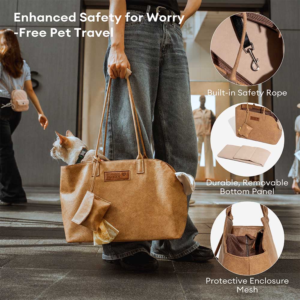 Vogue Eco-friendly Dupont Waterproof Pet Carrier - City Roamer - Image 3