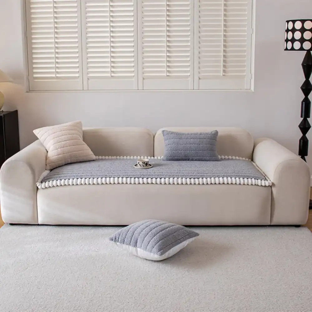 Warm Thick Comfortable Sofa Decoration Non-slip Couch Cover - Image 12