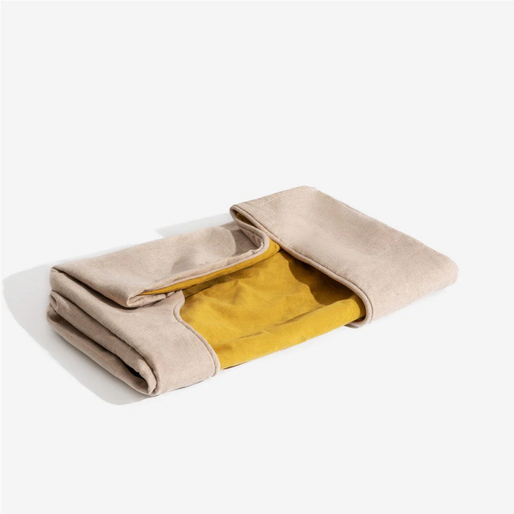 Washable Non-Slip Bolster Cat Bed - Cloudy Dream - Image 14