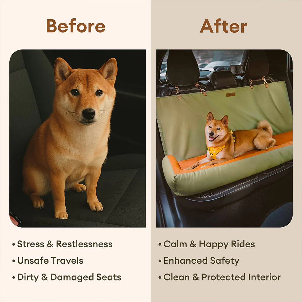 Waterproof Anti-Slip Large Dog Car Seat Cover-Urban Voyager - Image 8