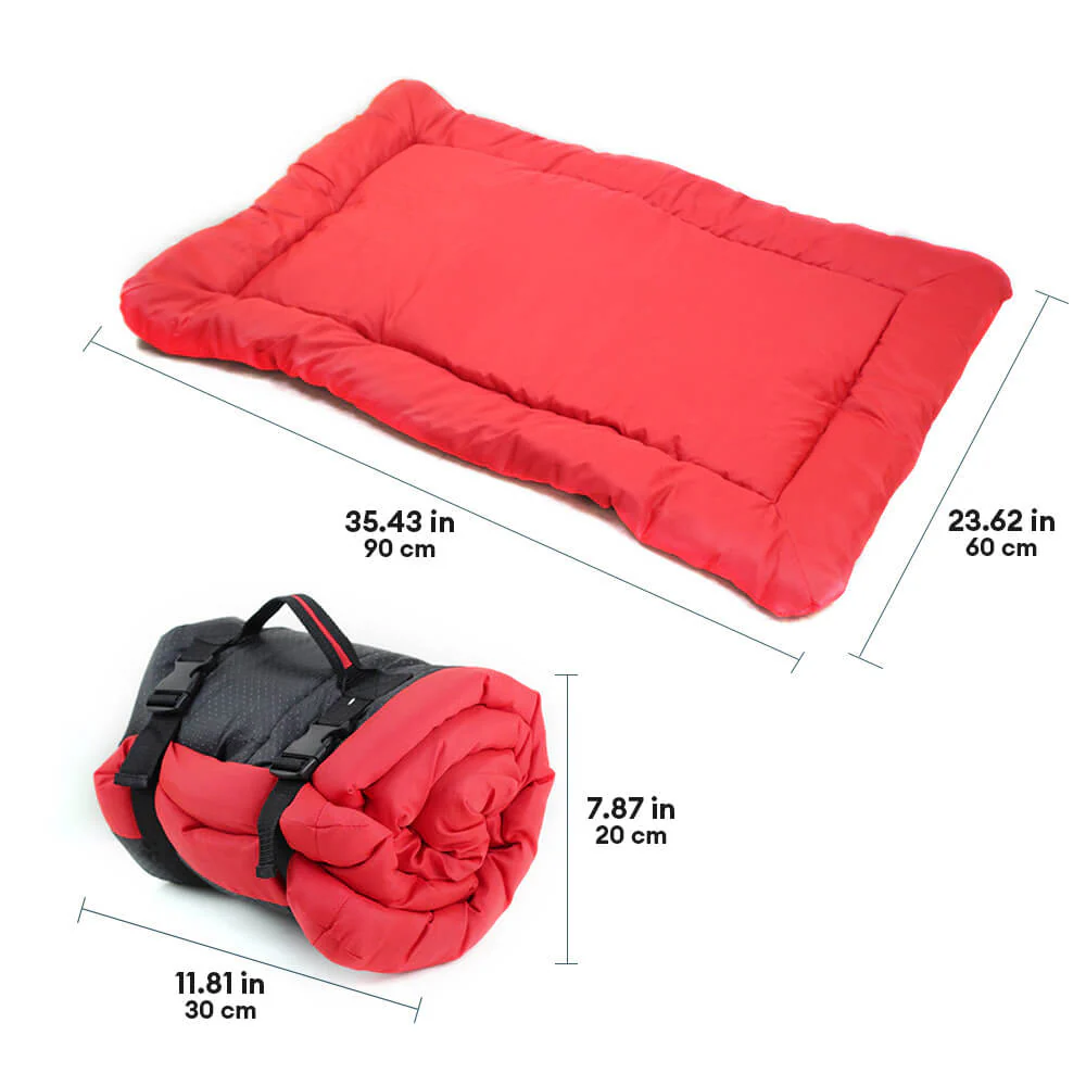 Waterproof Durable Foldable Outdoor Dog Travel Mat - Image 7