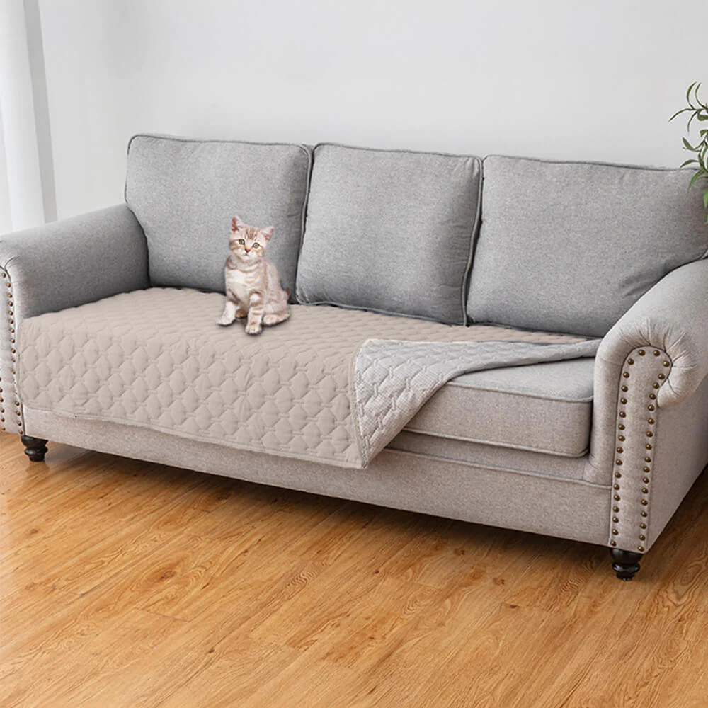 Waterproof & Non-Slip Diamond Quilted Pet Couch Cover – Stylish Protection for Furniture - Image 7