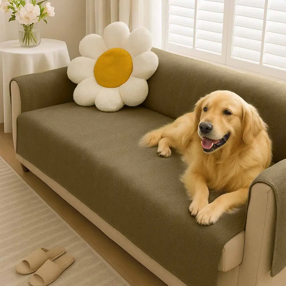 Waterproof Non-Slip Furniture Protector Pet Couch Cover-Slipsafe - Image 18