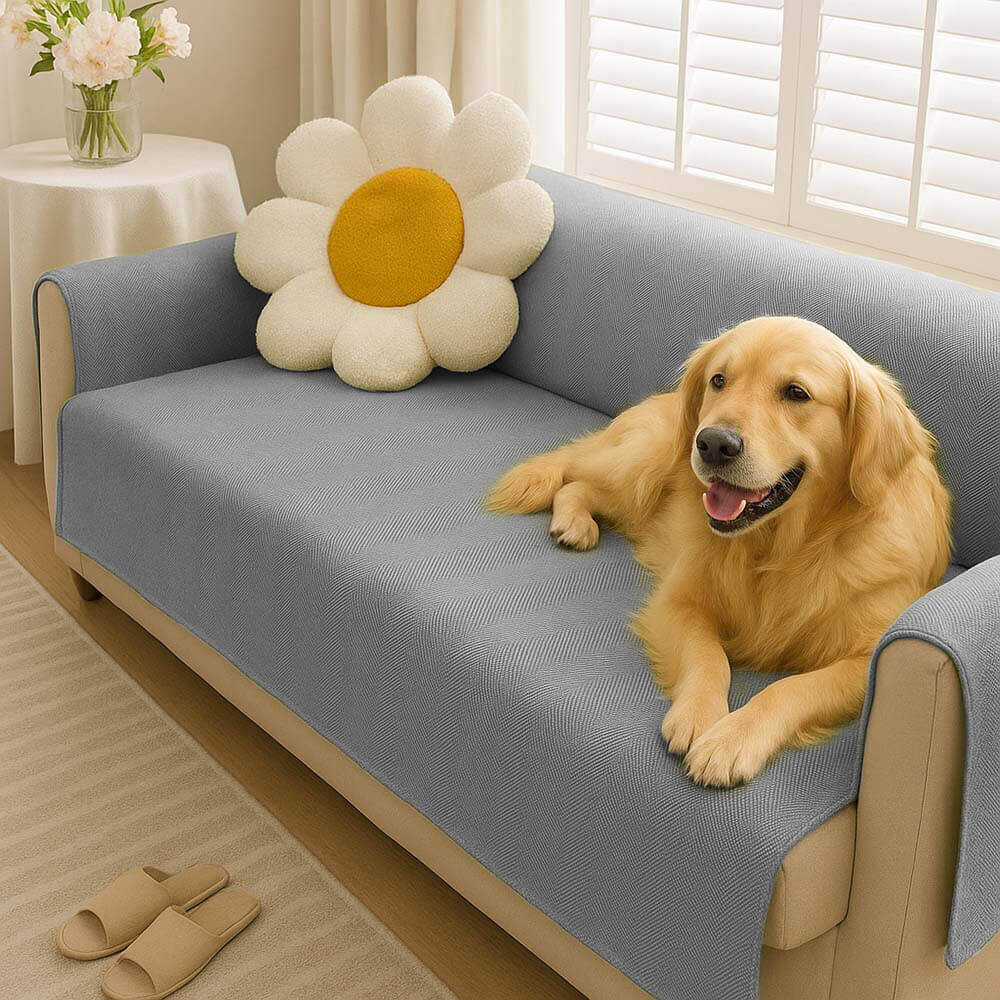 Waterproof Non-Slip Furniture Protector Pet Couch Cover-Slipsafe - Image 5