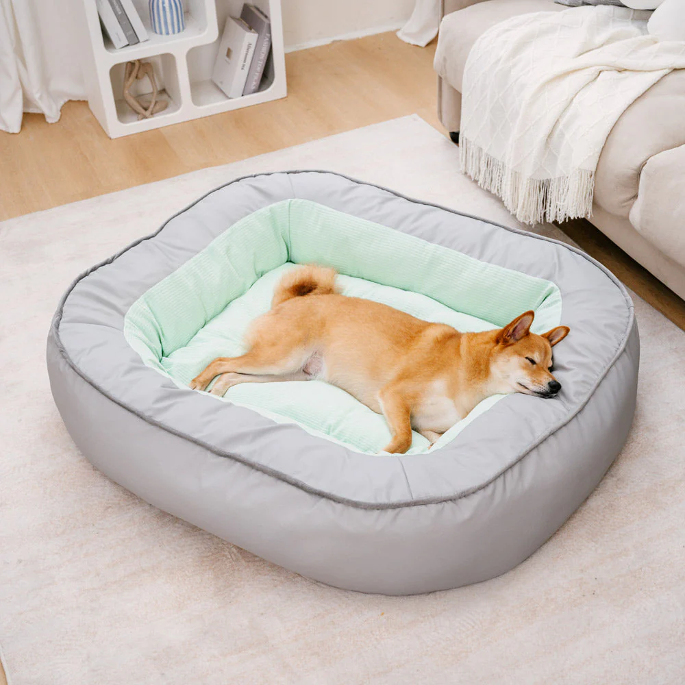 Waterproof Non-stick PU Leather Scratch-resistant Full Support Dog Bed - Image 15