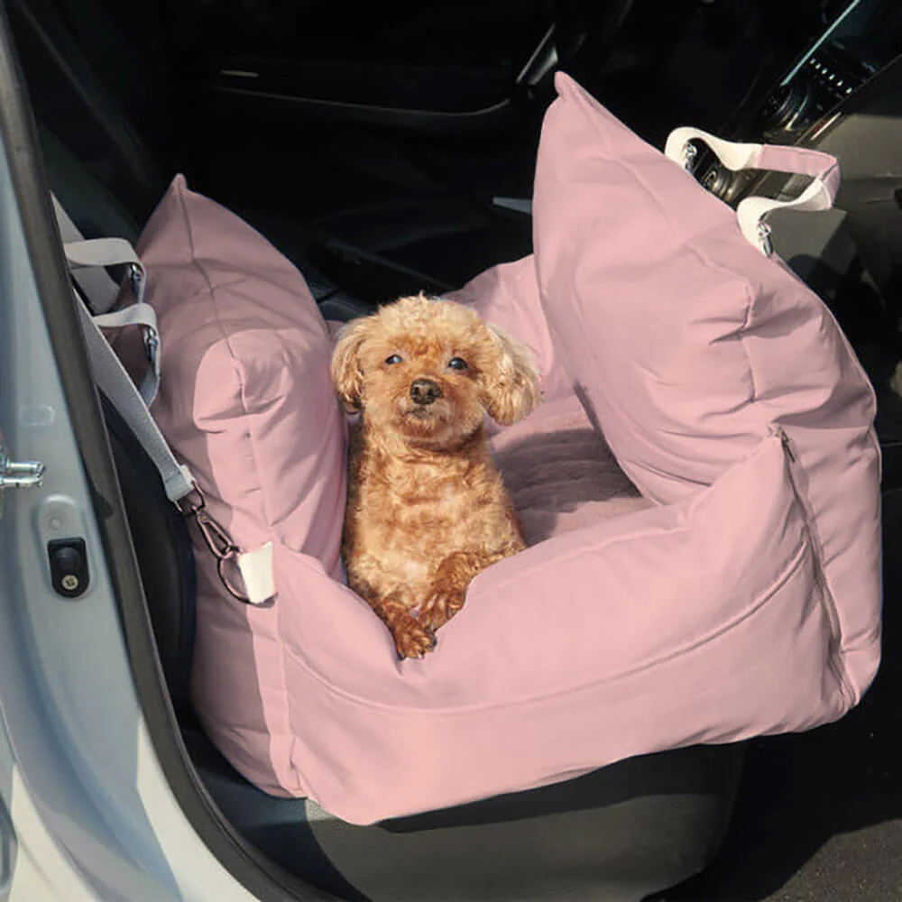 Waterproof Travel Dog Car Seat Bed - First Class - Image 12