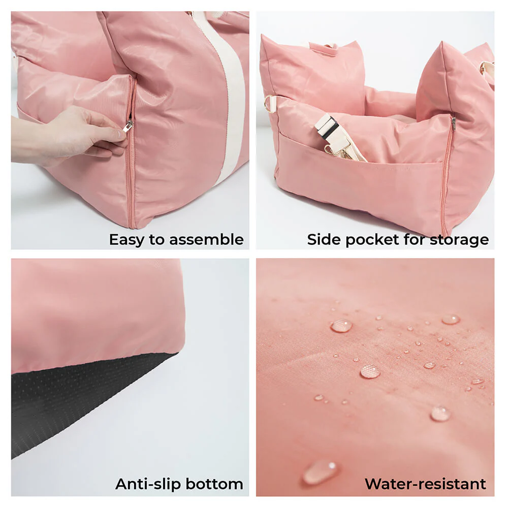 Waterproof Travel Dog Car Seat Bed - First Class - Image 19