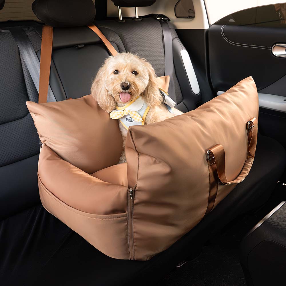 Waterproof Travel Dog Car Seat Bed - First Class - Image 32