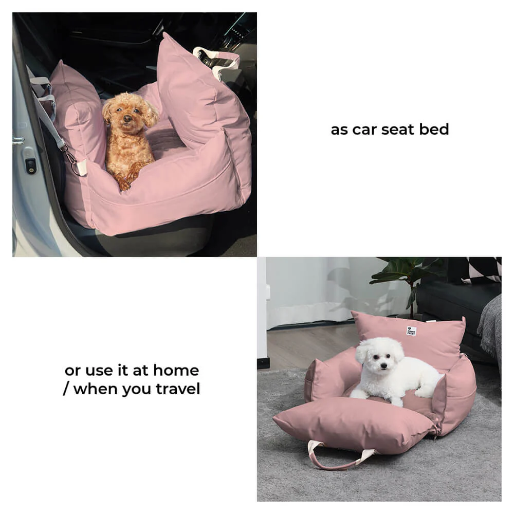 Waterproof Travel Dog Car Seat Bed - First Class - Image 7