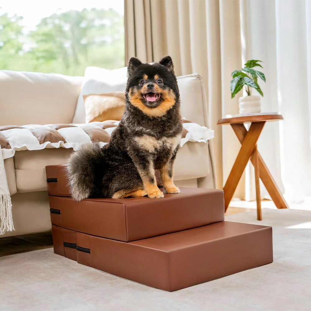 Waterproof Washable PU Leather Modular Multi-Level Pet Stairs - Image 6