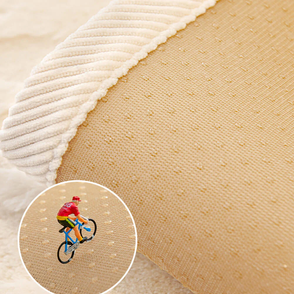Wave Textured Plush Non-Slip Couch Cover - Image 9