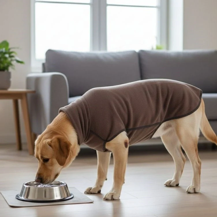 Windproof and Water-Resistant Dog Coat - Ideal for Large Dogs - Image 3