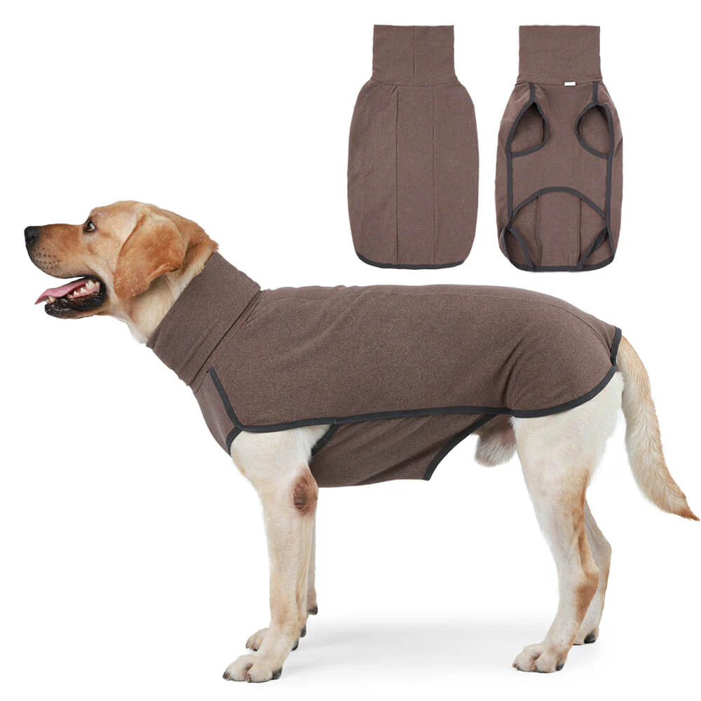 Windproof and Water-Resistant Dog Coat - Ideal for Large Dogs - Image 4